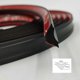 thumbnail image 2 of Tira decorativa moldeada flexible ZHAOCHENG autoadhesiva para esquinas de baños 25 mm color negro, 2 of 5