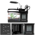 thumbnail image 4 of Fish   Mini Aquarium  Usb Rechargeable Fish   Multifunctional Fish  Multifunctional USB Rechargeable Mini Fish  Aquarium With Clock Function LED Light, 4 of 8
