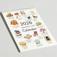 thumbnail image 3 of Bucket List Calendar 2026 – 12-Month Wall Calendar with Illustrated Pages, DIY-Friendly Design & Inspirational Daily Prompts, Motivational Home & Office Gift for Friends (Style A), 3 of 16