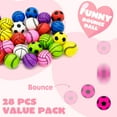 thumbnail image 2 of Joyfy 56 Pcs Valentines Day Cards Set for Kids (28 Bouncy Ball and 28 Cards),Prefilled Hearts with Sports Basketball Ball or Valentines Day Gifts for Kids Boys,Valentine Class Gifts Exchange Prizes, 2 of 7