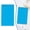 Blue, variant on CMYYNNA Spiral Memo Pads, Top Wire Bound, 3 x 5 Inch Pocket Notepad, College Ruled, Assorted Primary Colors, 50 Sheets, 1 Pack (Yellow)