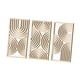 thumbnail image 2 of 3x Decoración de pared Arte decorativo Geometría Boho Moderno 3D Hueco Arcos, 2 of 9
