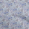 thumbnail image 1 of oneOone Georgette Viscose Medium Blue Fabric Floral Sewing Craft Projects Fabric Prints By Yard 42 Inch Wide, 1 of 5