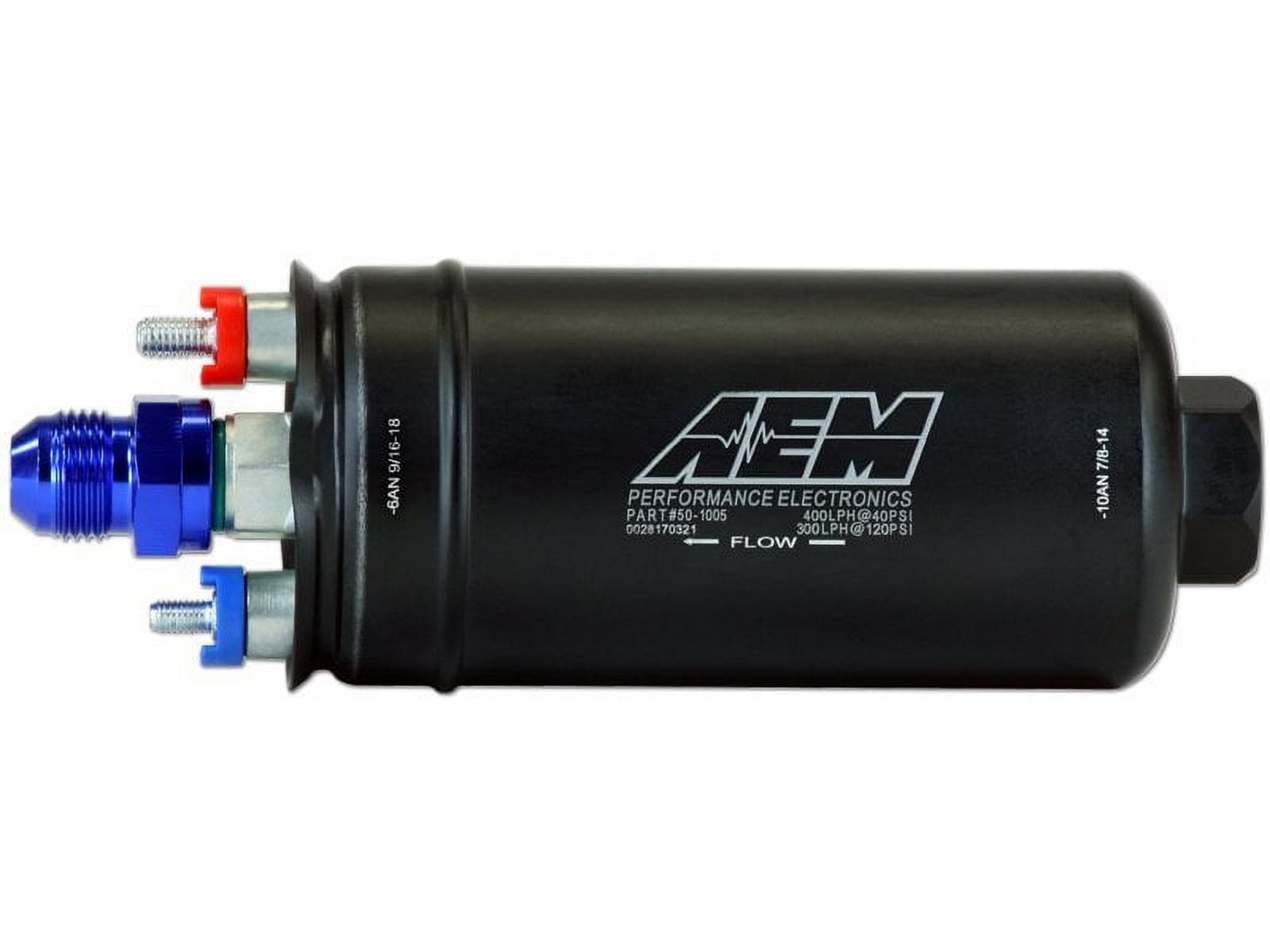 AEM 50-1005 Inline High Flow Fuel Pump 400LPH