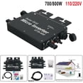 thumbnail image 2 of Micro Grid Tie Inverter, Solar Grid Tie Inverter, High Conversion Rate Solar Micro Inverter, IP65 Waterproof WiFi Control, Smart Micro Inverter Solar Grid Inverter WiFi Control, 2 of 5