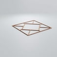 thumbnail image 4 of Ekena Millwork 15 3/8"W x 15 3/8"H x 1/4"T Medium Hudson Decorative Fretwork Wood Wall Panels, Cherry, 4 of 18