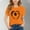 O Orange, variant on SGFCWSX Girls Short Sleeve Shirts, Kids Print Summer Tees Regular Fit Crew Neck Everyday Casual Tops Orange Size 10-11 Years