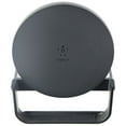 thumbnail image 2 of Restored Belkin BoostCharge 10W Fast Wireless Charging Stand with QC 3.0 Charger - Black (Refurbished), 2 of 14