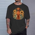 thumbnail image 2 of Cute Sunflowers Rhodie Dog Lover TShirt, 2 of 6
