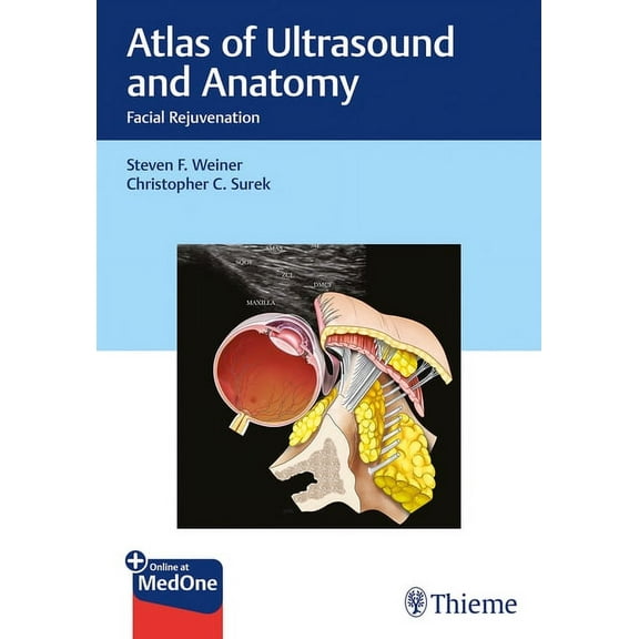 Atlas of Ultrasound and Anatomy: Facial Rejuvenation, (Paperback)