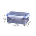 thumbnail image 3 of Tuvgenk Rectangular Plastic Lunch Box with Airtight Lid,Meal Prep Containers with 4 Lock Seal,Leakproof Bento Box for Storage,Medium, 3 of 5