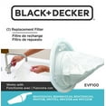 thumbnail image 2 of BLACK+DECKER Replacement Filter for Models BHD9600CHV/BDH7200CHV, EVF100, 2 of 3