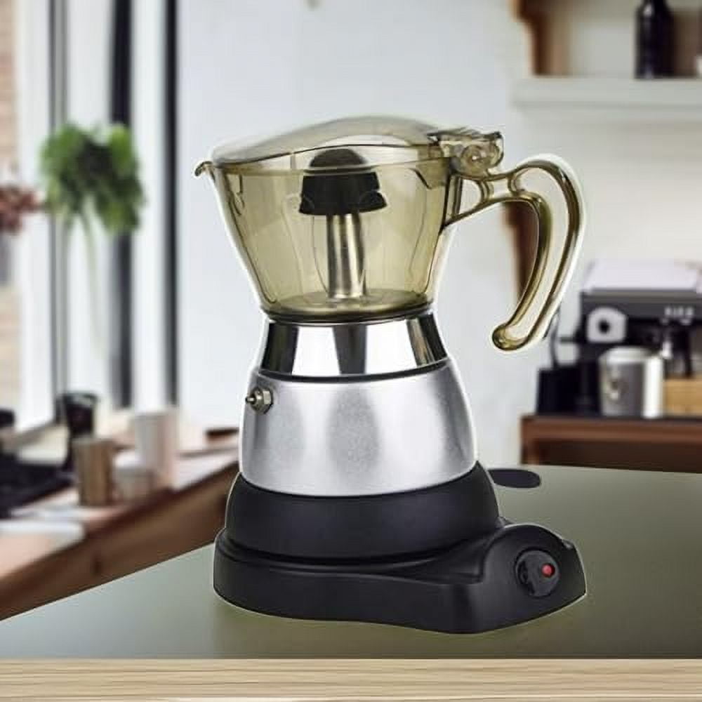 Uniware 4 Cup Electric Espresso/Moka Coffee Maker