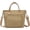 Khaki, variant on CoCopeaunts Women‘s Canvas Crossbody Bag Large Tote Handbag Travel Work Bag Casual Messenger bag with Adjustable Shoulder Strap