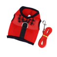 thumbnail image 2 of Adjustable Pet Harness Breathable Mesh Fabric For Outdoor Walks Red S 1Pcs, 2 of 4