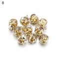 thumbnail image 1 of Yoone 10Pcs Glass Balls Eye-catching Mini Glass Clear Beads Charms Pendants for Home, 1 of 6