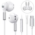 thumbnail image 2 of Audífonos USB Tipo C In-Ear con Micrófono y Control Volumen Chip HiRes 32-bit Carcasa TPE para Samsung Galaxy iPad Pro Pixel, 2 of 8