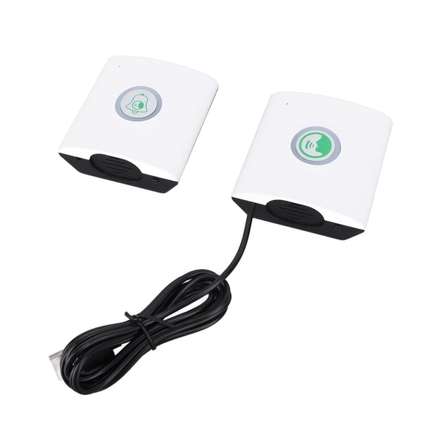 Timbre De Intercomunicación Inalámbrico De 2 328 Pies USB Recargable Volumen Ajustable Con Múltiples Receptores Para Instalación En Casa, Apartamento, Oficina