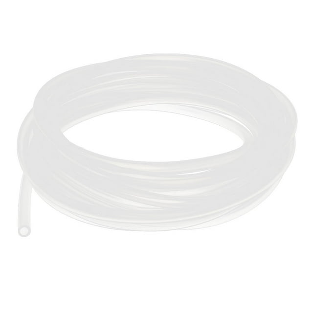 Unique Bargains Tube en Silicone Translucide 8mm x 10mm Tuyau de Pompe à Eau et Air 5 Mètres 16 Pieds de Long