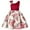 Red, variant on Fshinging Dress For Kids Girls Spring Summer Print Sleeveless Princess Family Gifts For Party Children Dresses Size 7-8 Years