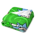 thumbnail image 4 of Manta de franela suave y acogedora de Rick y Morty para niños y niñas, mantas de vellón cálidas de lujo para sofá, cama, camping, viajes, 60 x 50 pulgadas, 4 of 8