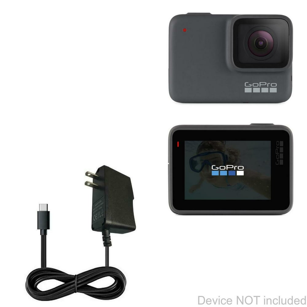 GoPro Hero 7 Silver Charger, BoxWave [Wall Charger Direct] Wall Plug