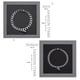 thumbnail image 3 of 2-Pack Magnet Couple Bracelet Couple Silver Heart Pendant Bracelet, 3 of 4