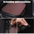 thumbnail image 5 of Breathable & Anti-Slip Viscose Filament Car Seat Covers, Non-Slip Car Seat Pad for Summer: Breathable and Refreshing, Ice Silk Cooling Breathable Car Seat Protective Front Car Seat Cover, 5 of 8