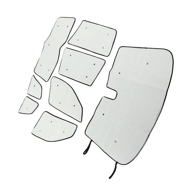Parasol reflectante para coche Nikou 8 unidades Parasol para parabrisas de coche reflector de rayos UV durabilidad probada en el tiempo
