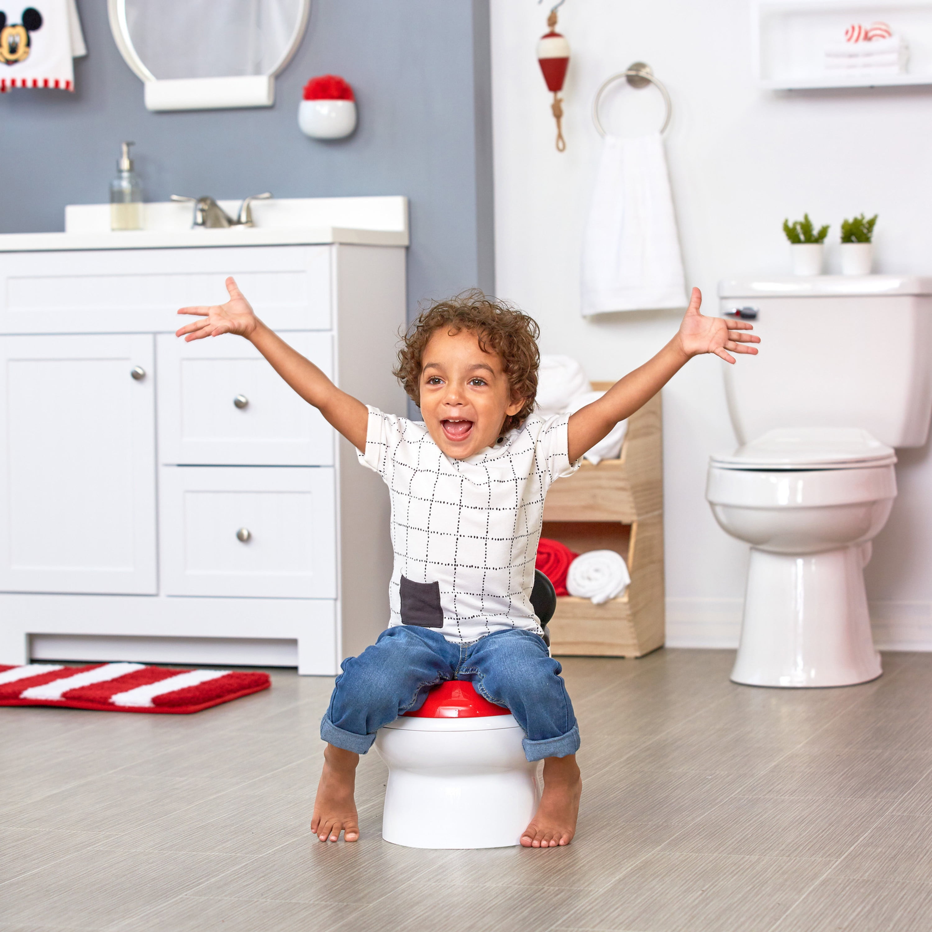 TOMY - Disney Mickey Mouse ImaginAction™ Potty and Trainer Seat