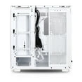 thumbnail image 4 of Rosewill Helium Flow White Mid Tower Computer Gaming Case, Mesh Panel, ATX, Tool-less, High-Airflow, 1x 120mm PWM Fan, 4 of 9