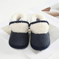 thumbnail image 4 of Baywell Baby Boys Girls Warm Winter Boots Soft Sole Anti-Slip Newborn Infant Prewalker Toddler Snow Boots Dark Blue 0-6 Months, 4 of 7