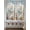 Beige, variant on Octopus Coastal 2 Panel Kitchen Curtains for Small Windows, Summer Nautical Starfish Coral Ocean Bathroom Tier Curtain, Short Window Treatment for Bedroom/Living Room 55"x24"