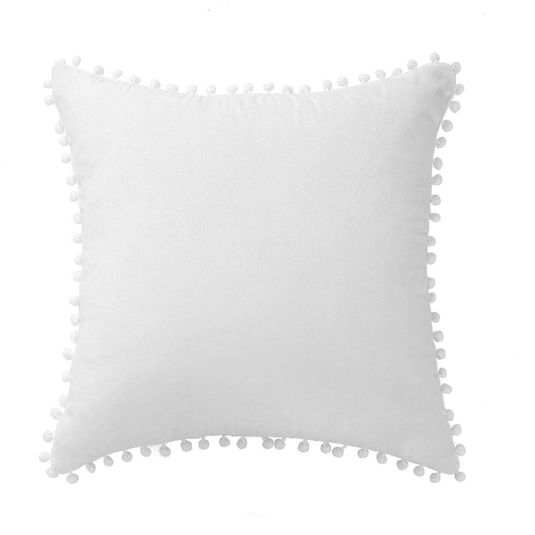 white throw pillow covers 20x20