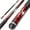 Red, variant on GSE Games & Sports Expert 58" 2-Piece Canadian Maple Hardwood Billiard Pool Cue Sticks for Men/Women, Great for House or Commercial/Bar Use (Several Colors Available)