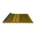 thumbnail image 2 of Ahgly Company Indoor Rectangle Abstract Yellow Modern Area Rugs, 2' x 5', 2 of 4
