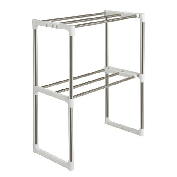 LEORX Microwave Holder Stainless Steel Kitchen Organization 1 Set