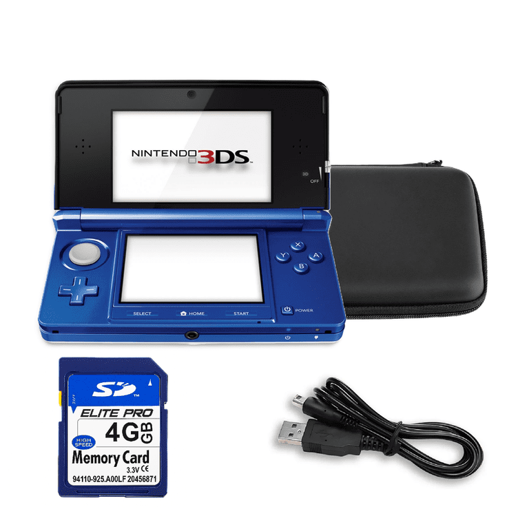Restored Nintendo 3DS Handheld Video Game Console with Carrying