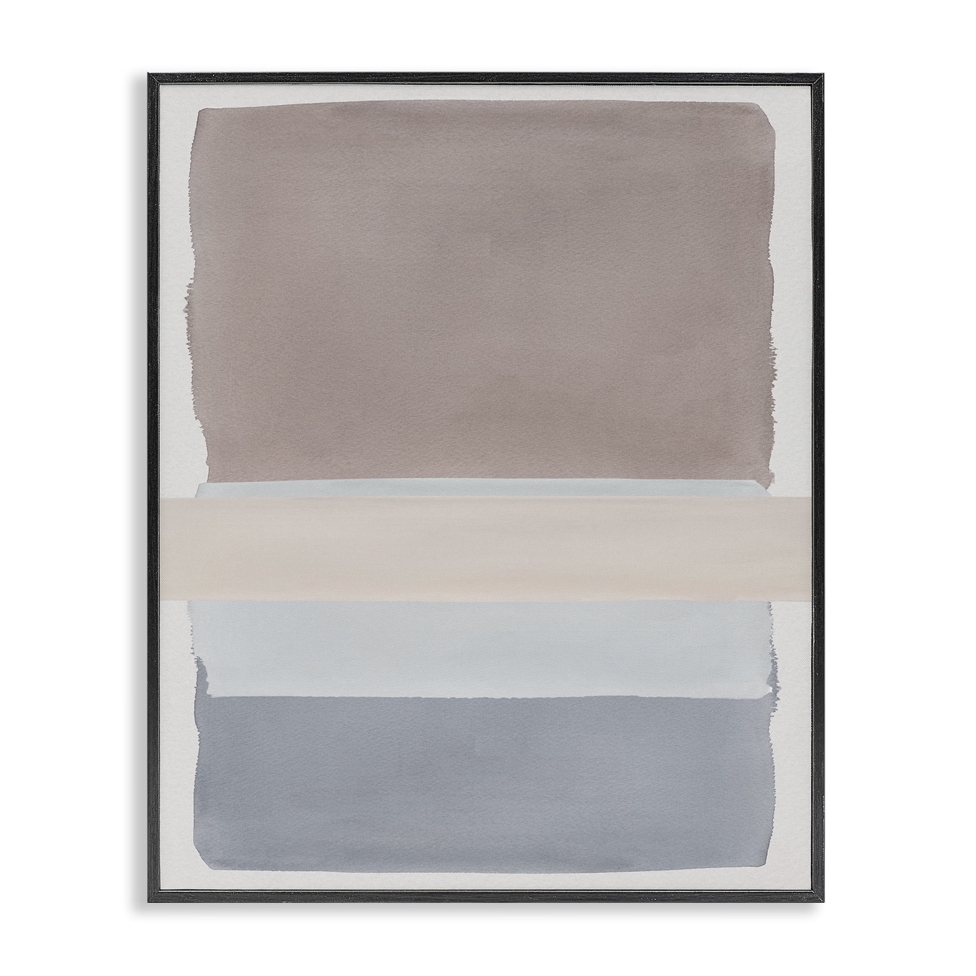 Stupell Industries Fun with Blues & Browns Black Framed Giclee Art design by Nina Jacobs 20 x 16