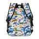 thumbnail image 4 of Disketp Marine Animals Mochila Estampada para Hombre y Mujer – Mochila Ligera Clásica con Múltiples Bolsillos para Universidad, Trabajo y Viajes-One Size, 4 of 5
