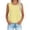 *Yellow, variant on ClodeEU Women's Plaid Linen Sleeveless Crewneck Tank Top ,Casual Summer Cozy Top Blue,Womens Plus L