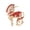 Red, variant on 7829 Portable Horse Pin Comfortable Wear Jewelry With Polished Finish for Daily Wear