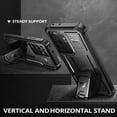 thumbnail image 3 of Dexnor for Samsung Galaxy S21 Ultra Case, [Built in Screen Protector and Kickstand] Heavy Duty Military Grade Protection Shockproof Protective Cover for Samsung Galaxy S21 Ultra 5G, 6.8 inch Black, 3 of 3