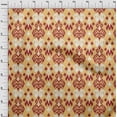 thumbnail image 3 of oneOone Georgette Viscose Fabric Paisley Ikat Decor Fabric Printed BTY 42 Inch Wide, 3 of 4