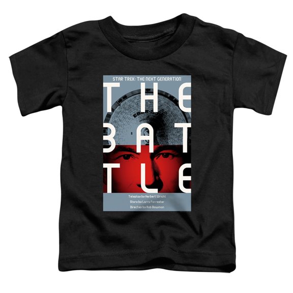 Star Trek Tng Season 1 Episode 9 Toddler T-Shirt Black