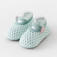 thumbnail image 2 of Gyujnb Fruit Applique Hole Knit Stretchy All Season Comfort Walking Sock Shoe (Baby,Toddler),18-26 Months, 2 of 3