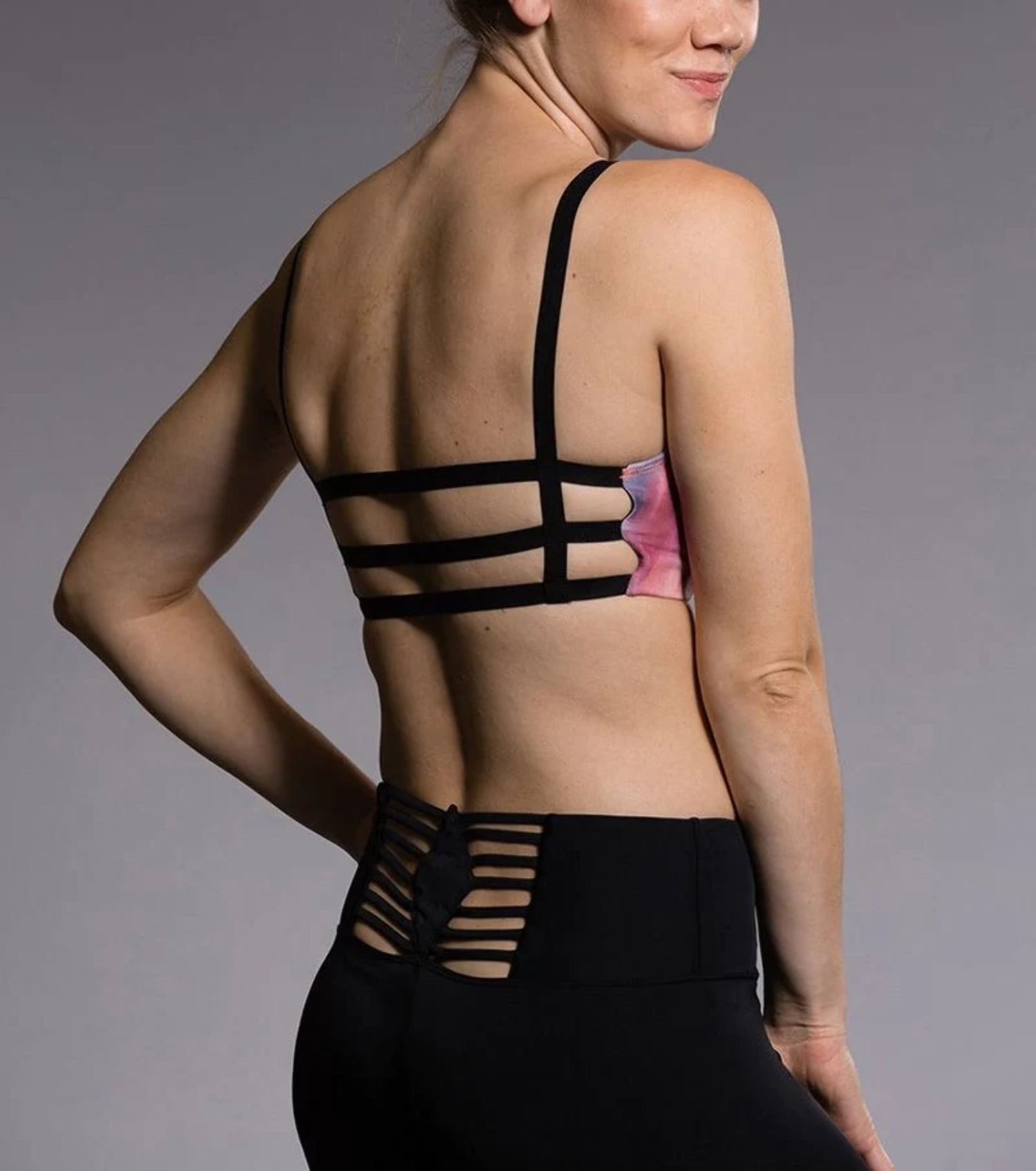 caged back bralette