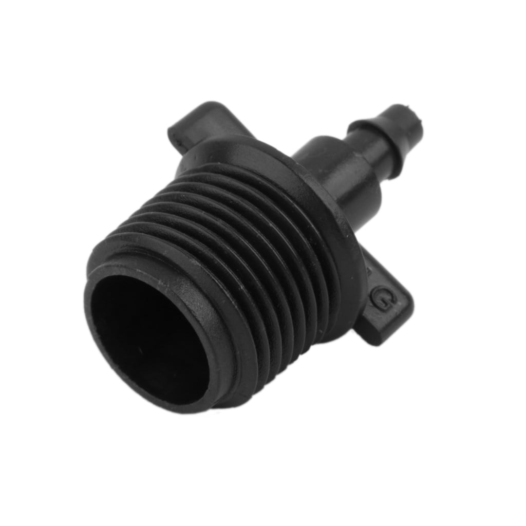 1/4" Barb Tubing Adapter For 4/7mm Drip irrigation Hose Tube Capillary F0G6