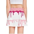 thumbnail image 4 of JAJAHO Girls Tennis Skirts Built In Shorts With Side Pockets High Waisted Ice Cream Printed Athletic Skorts 5-16Y, 4 of 4