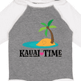 thumbnail image 4 of Inktastic Kauai Time Hawaii Island Boys or Girls Long Sleeve Baby Bodysuit, 4 of 5